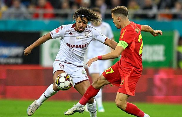 Jayson Papeau, gol în FCSB - Rapid cu piciorul la care a fost operat în urmă cu 13 luni » Cum arăta atunci glezna rapidistului