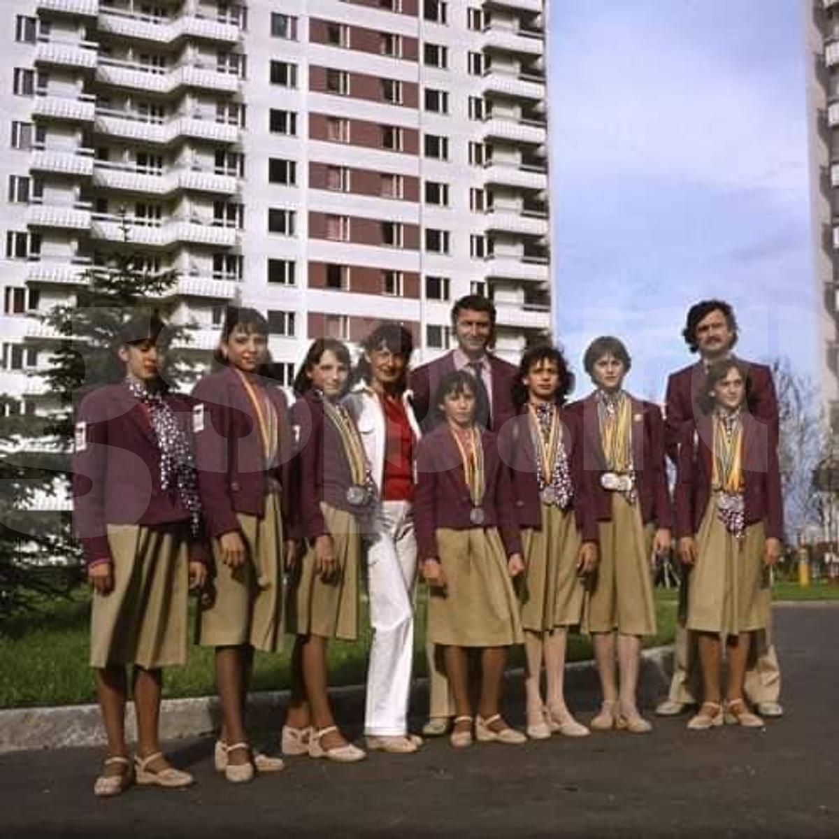 Bela Karoly Nadia Comăneci Geza Poszar arhivă