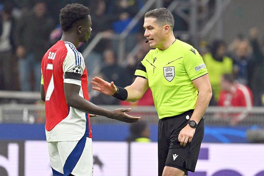 Istvan Kovacs, în Inter - Arsenal // foto: Imago Images An istoric pentru arbitrajul din România! Detaliul care duce țara noastră între primele națiuni ale Europei