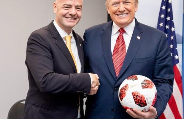 Infantino s-a înghesuit să-l felicite pe noul președinte american. „Vom face o Cupă Mondială mare în SUA!”