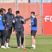 FCSB, antrenament oficial înaintea meciului cu Midtjylland. FOTO: Cristi Preda (GSP)