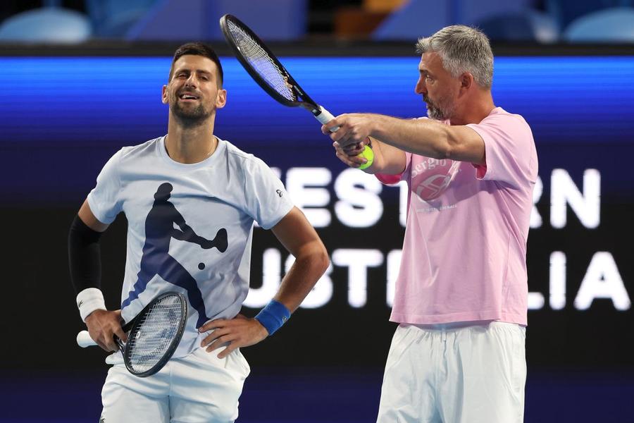 Goran Ivanisevic, alături de Novak Djokovic/Foto: Getty Images Opinie categorică a lui Goran Ivanisevic: „Sinner e mai bun decât Alcaraz!” » Ce a spus despre Novak Djokovic