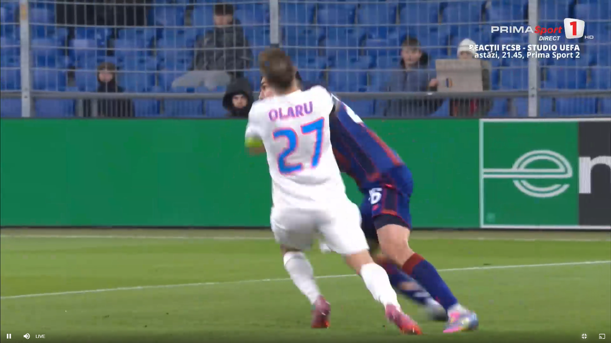 Golul superb marcat de Olaru în Basel - FCSB