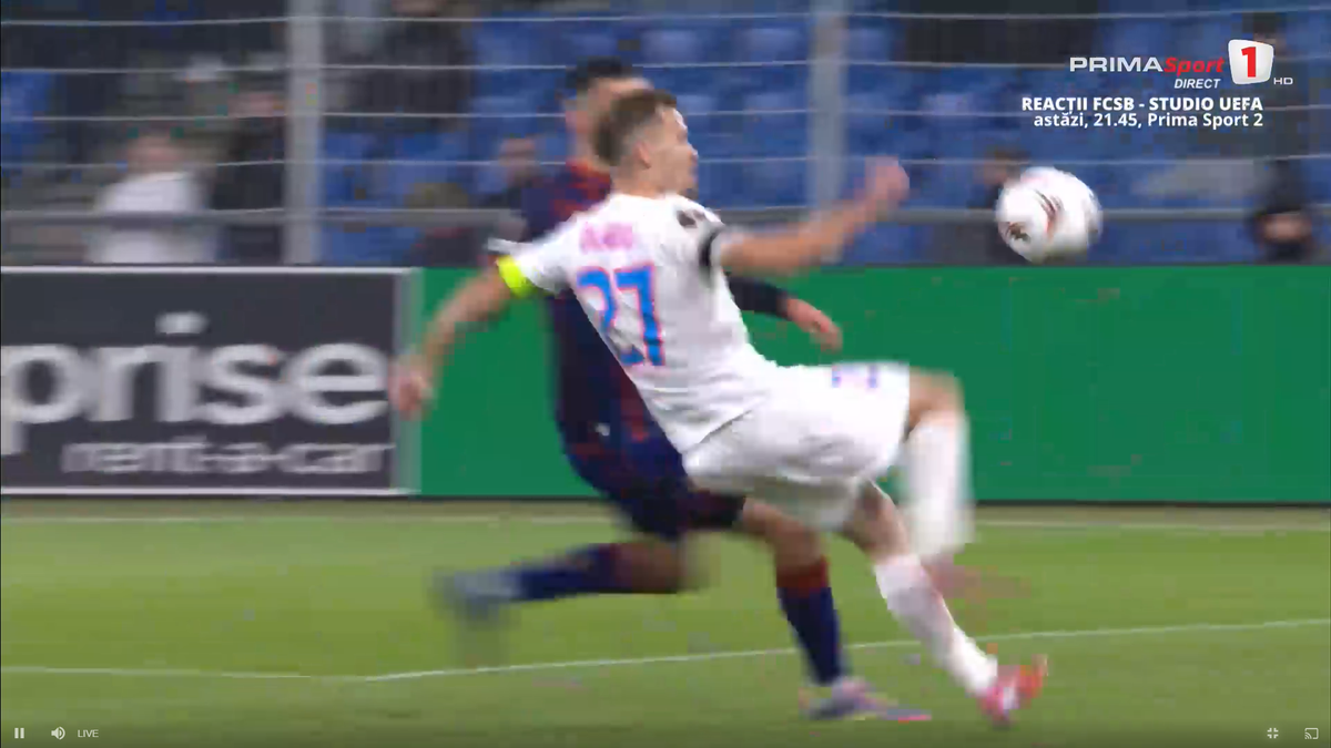 Reușita lui Darius Olaru, votată golul zilei în Europa League!