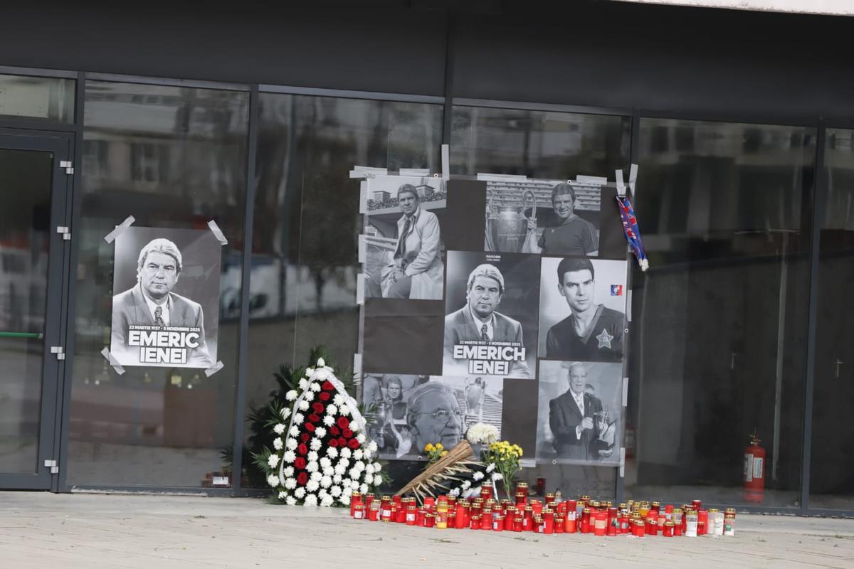 Omagii Emeric Ienei la Stadionul Steaua