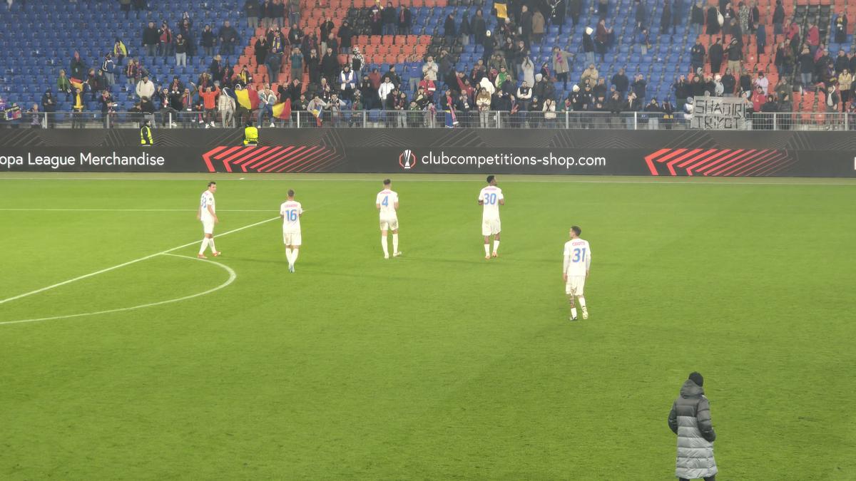 Imagini după Basel - FCSB