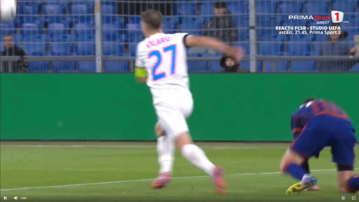Reușita lui Darius Olaru, votată golul zilei în Europa League!