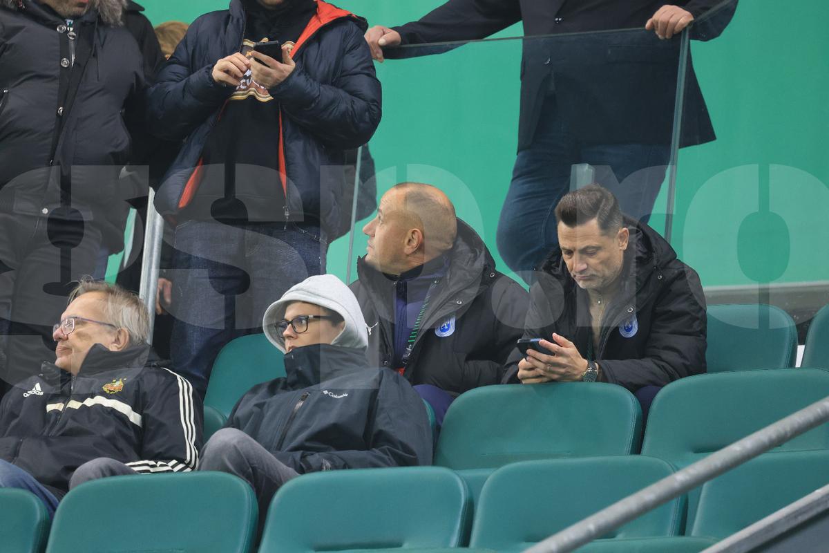 Mirel Rădoi la pauza meciului Rapid Viena - Universitatea Craiova