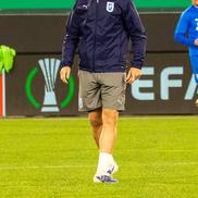 Universitatea Craiova, antrenament oficial la Rapid Viena înaintea meciului // foto: Facebook