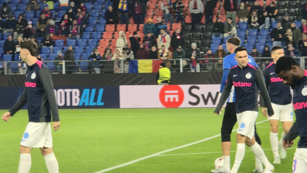 Imagini înainte de Basel - FCSB