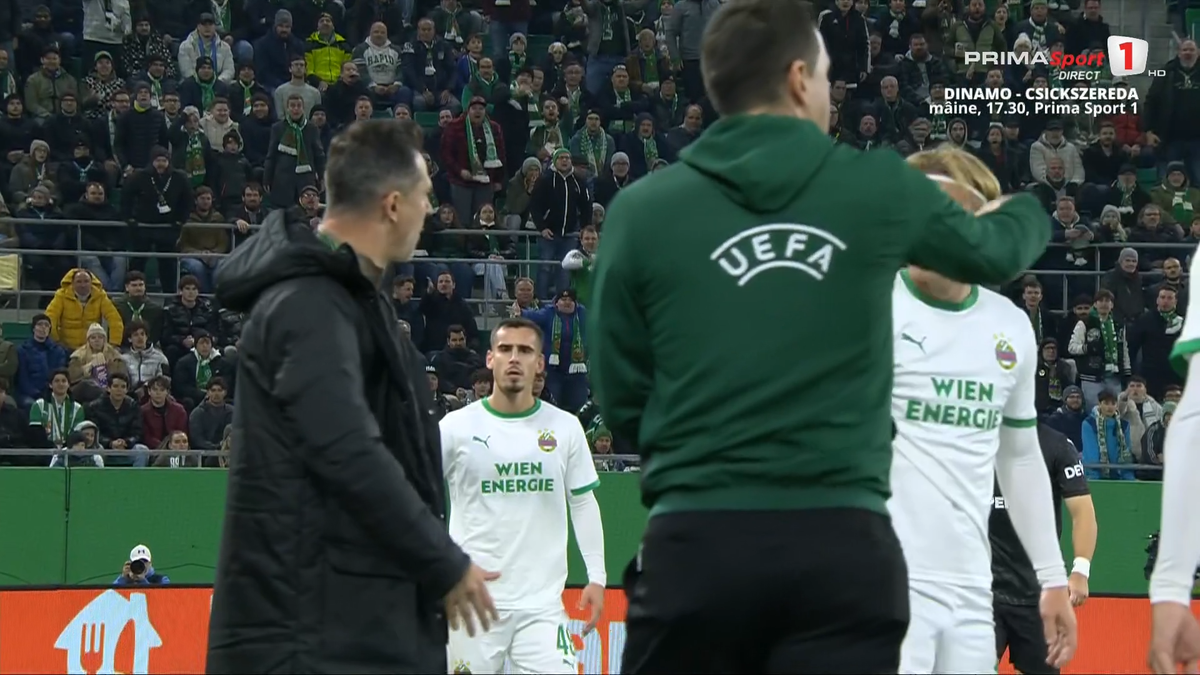 Mirel Rădoi, eliminat în Rapid Viena - Universitatea Craiova