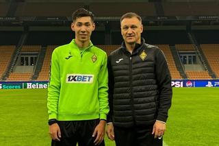Clipe de neuitat pentru jucătorii lui Kairat când au intrat pe San Siro