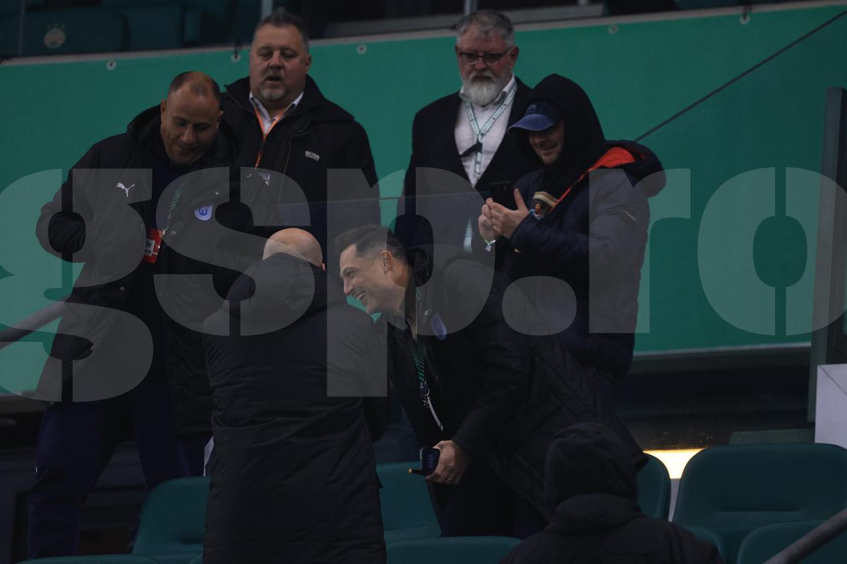 Mirel Rădoi la pauza meciului Rapid Viena - Universitatea Craiova