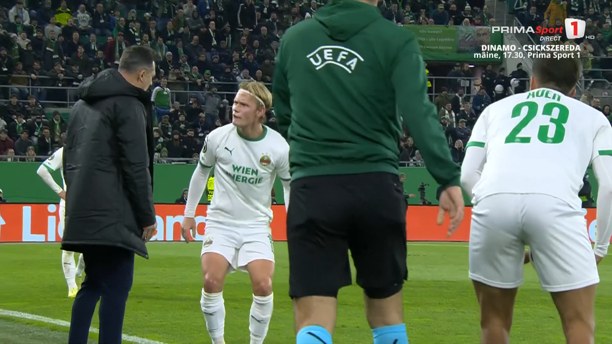 Mirel Rădoi, eliminat în Rapid Viena - Universitatea Craiova