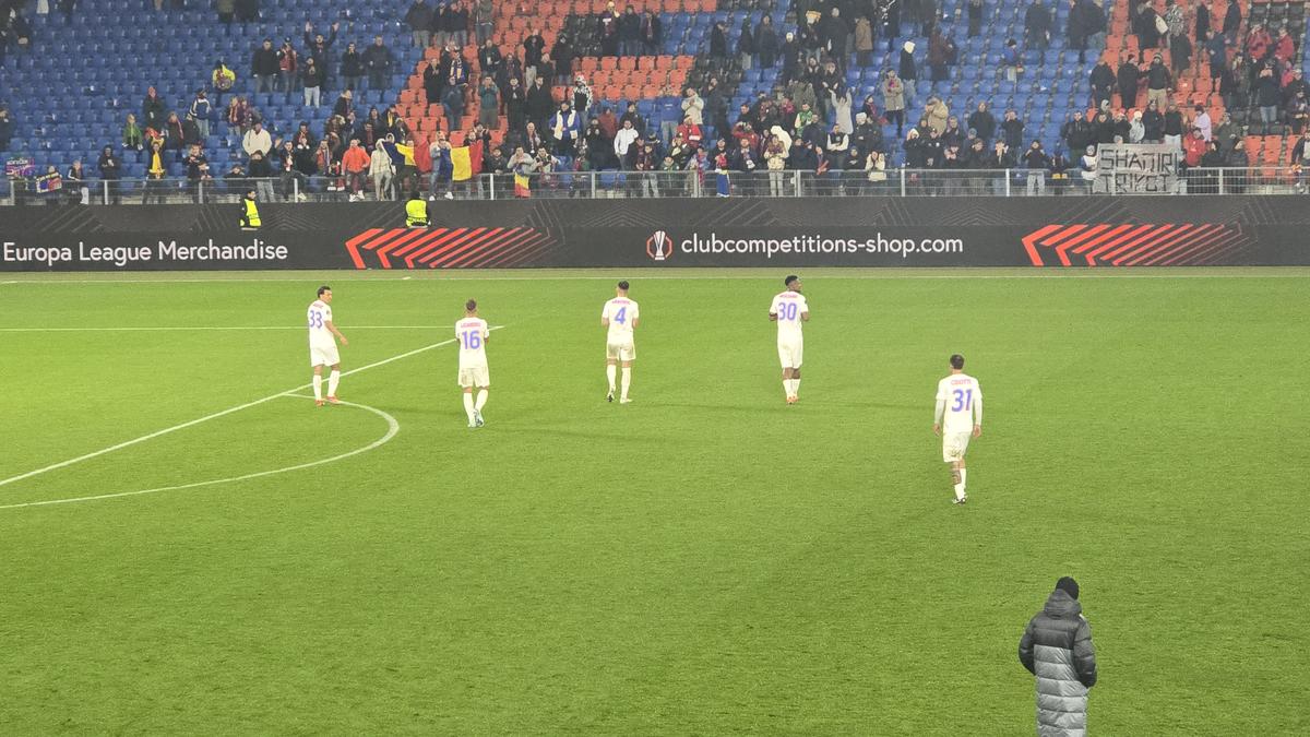 Imagini după Basel - FCSB
