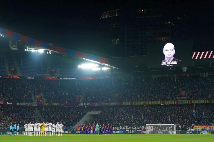 Momentul de reculegere dedicat lui Ienei / Sursă foto: Guliver/Getty Images