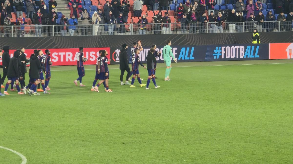 Imagini după Basel - FCSB