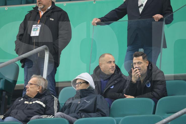 Mirel Rădoi în pauza meciului dintre Rapid Viena - Universitatea Craiova / Foto: Ionuț Iordache (GSP)