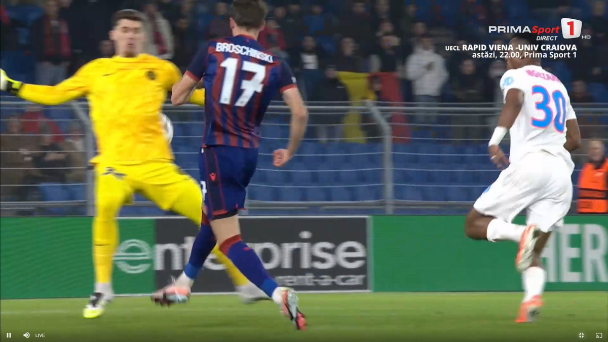 Ștefan Târnovanu, eliminat în Basel - FCSB