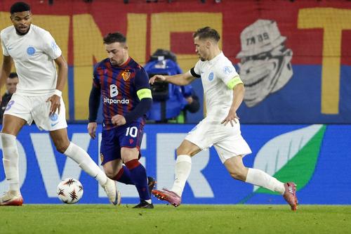 Basel - FCSB 3-1. Darius Olaru, căpitanul roș-albaștrilor, a analizat eșecul din etapa a patra a grupei unice de Europa League/ foto Imago Images