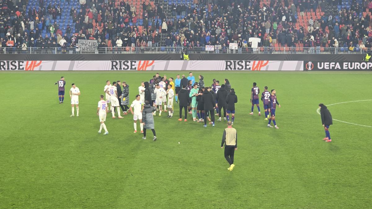 Imagini după Basel - FCSB