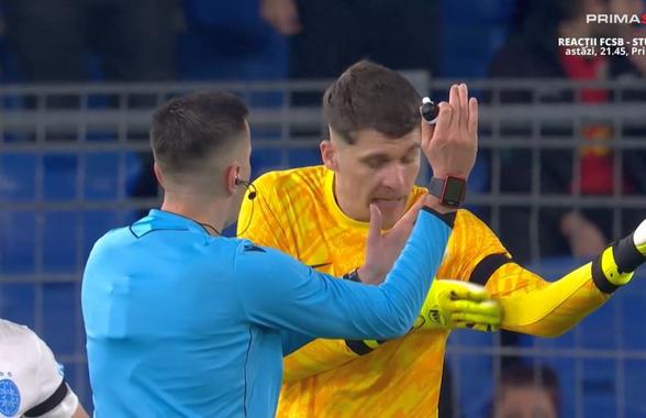 ȘOC în Basel - FCSB » Târnovanu, eliminat după un gest de neînțeles: ce a urmat este de necrezut