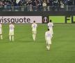 S-au prăbușit pe gazon după Basel - FCSB » Ce s-a întâmplat la final: Shaqiri a fost asaltat, ce a făcut românul Daniliuc