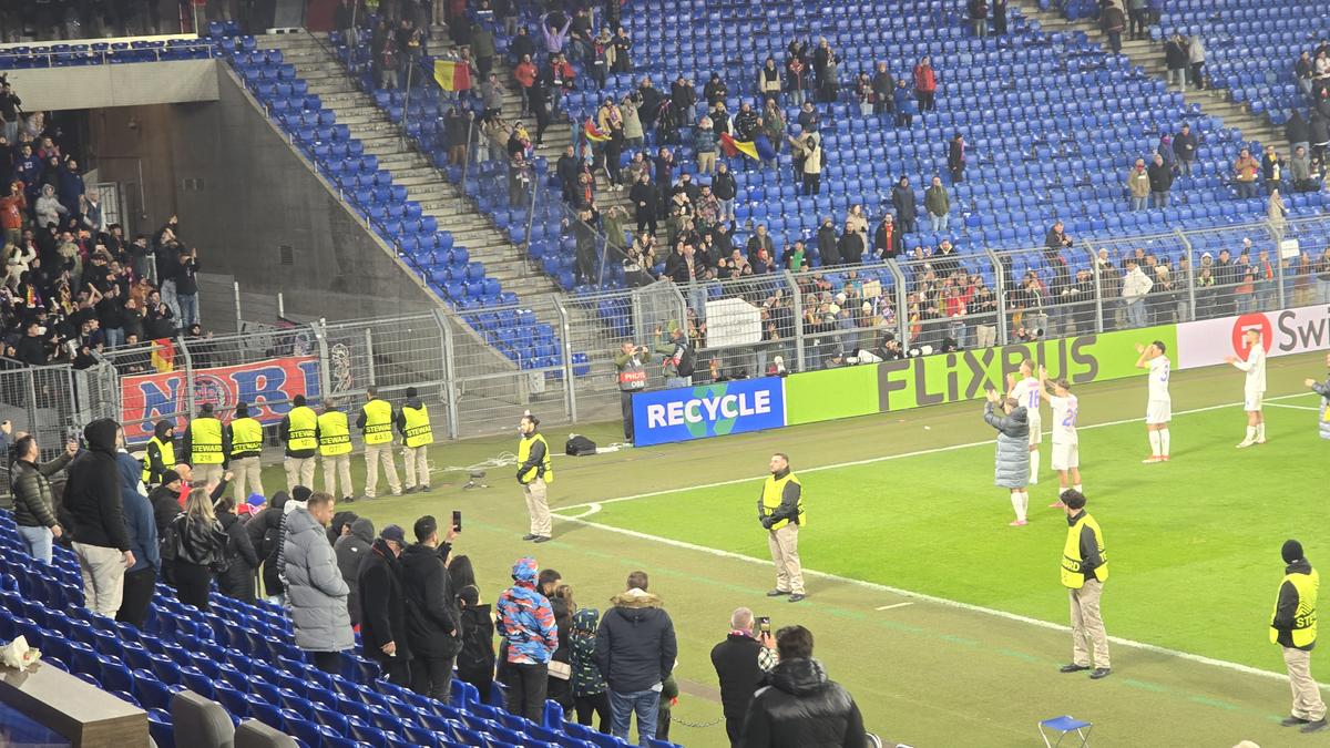 Imagini după Basel - FCSB