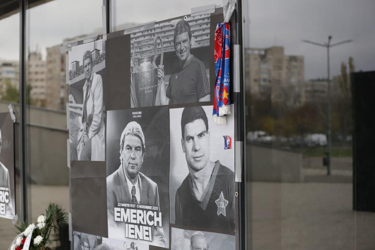 Omagii Emeric Ienei la Stadionul Steaua