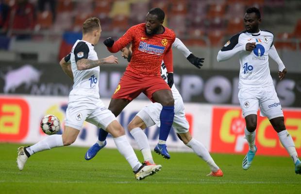 FCSB - GAZ METAN 2-0 // NOTE GSP Olimpiu Moruțan și Cristi Bălgrădean, „elevii” de 8 ai lui Bogdan Vintilă + Harlem Gnohere, dezamăgirea „roș-albaștrilor”