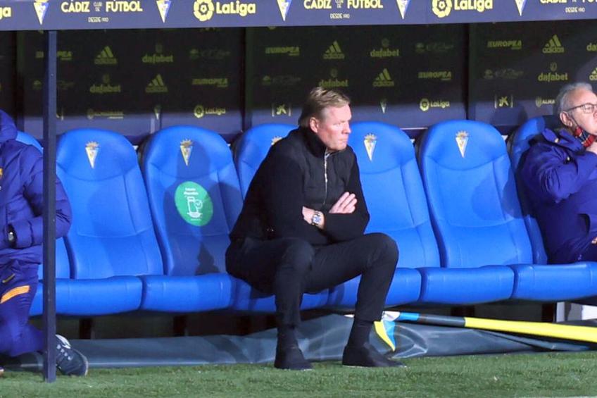 Ronald Koeman, în Cadiz - Barcelona // foto: Imago