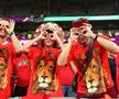 Maroc - Spania, spectacol în tribune