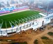 Noul stadion din Târgoviște va costa mai mult decât dublul sumei estimate inițial, deși capacitatea va fi mai mică decât era înainte de modernizare / foto: Iosif Popescu