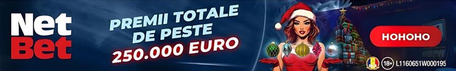 NetBet Casino a împodobit bradul cu globuri speciale! Fondul de premiere se ridică la 250.000€