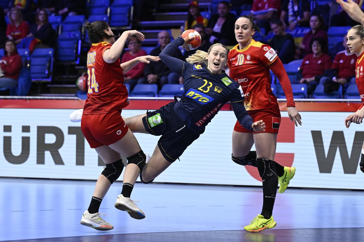 EHF a intrat în vestiar peste jucătoarele României, după meciul cu Suedia » Imaginile unice pe care le-a surprins