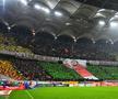 Scenografia pregătită de galeria lui Dinamo pentru derby-ul cu FCSB