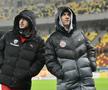 Adrian Mazilu și Alexandru Stoian înainte de FCSB - Dinamo, cadre de Cristi Preda
