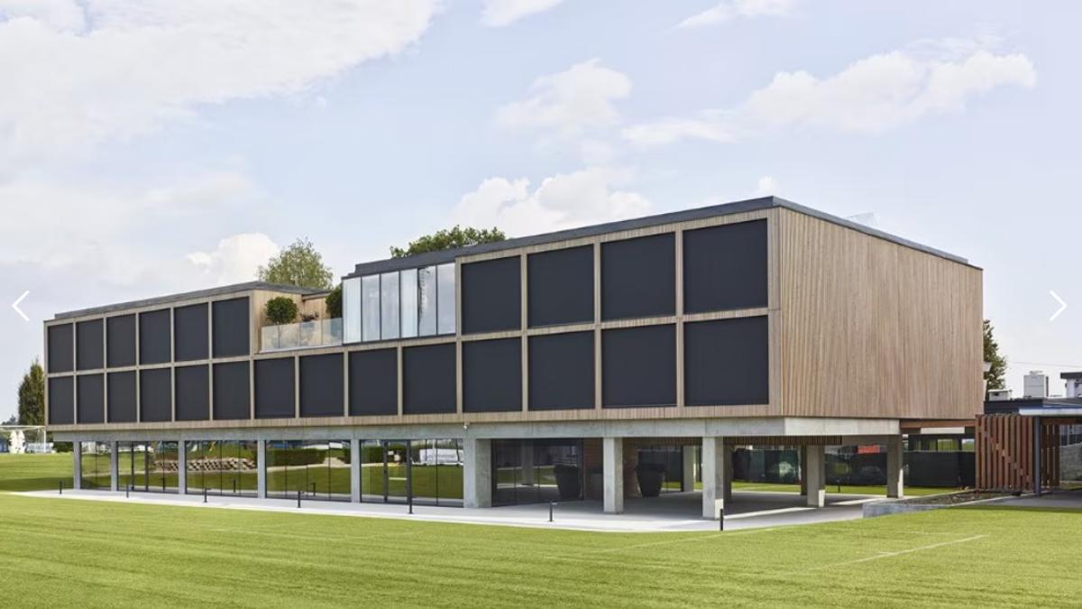 Imagini din BPER Training Centre din Appiano Gentile, în care se pregătește Interul lui Chivu