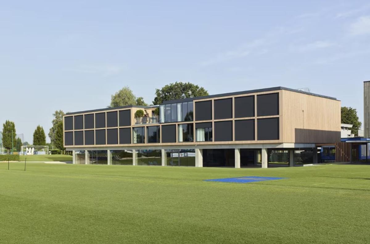 Imagini din BPER Training Centre din Appiano Gentile, în care se pregătește Interul lui Chivu