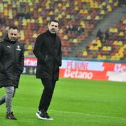 Florentin Petre și Zeljko Kopic înainte de FCSB - Dinamo, cadre de Cristi Preda
