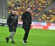 Florentin Petre și Zeljko Kopic înainte de FCSB - Dinamo, cadre de Cristi Preda