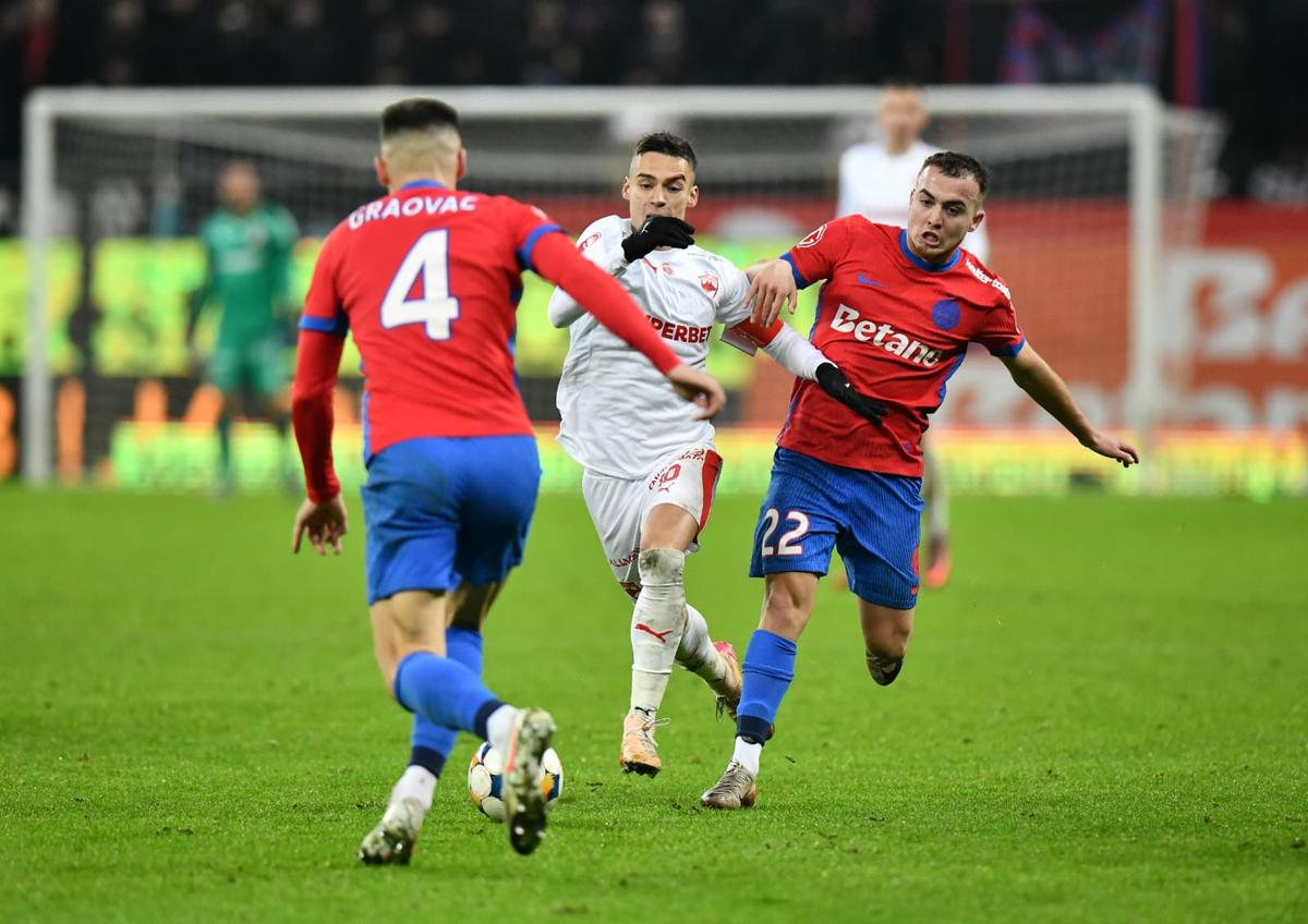 FCSB - Dinamo, imagini de meci (6 decembrie 2025)