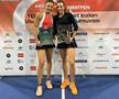 Împreună cu Jaqueline Cristian și cu trofeul de la Instanbul FOTO Instagram Gabriela Ruse