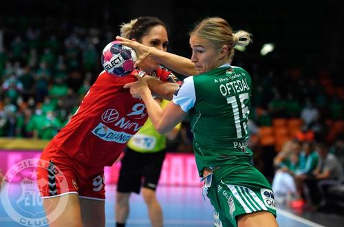 Duel între Stine Oftedal și Mireya Gonzalez, o campioană europeană și o vicecampioană mondială FOTO Gyor