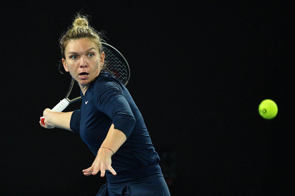 Momentul-cheie al meciului dintre Halep și Golubic » Simona a strigat pe teren: „O minge. Gândește!”