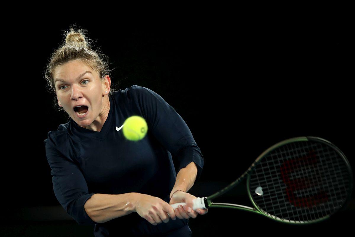 Momentul-cheie al meciului dintre Halep și Golubic » Simona a strigat pe teren: „O minge. Gândește!”