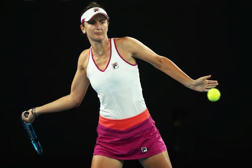 Irina Begu, în meciul cu Amanda Anisimova // foto: Guliver/gettyimages