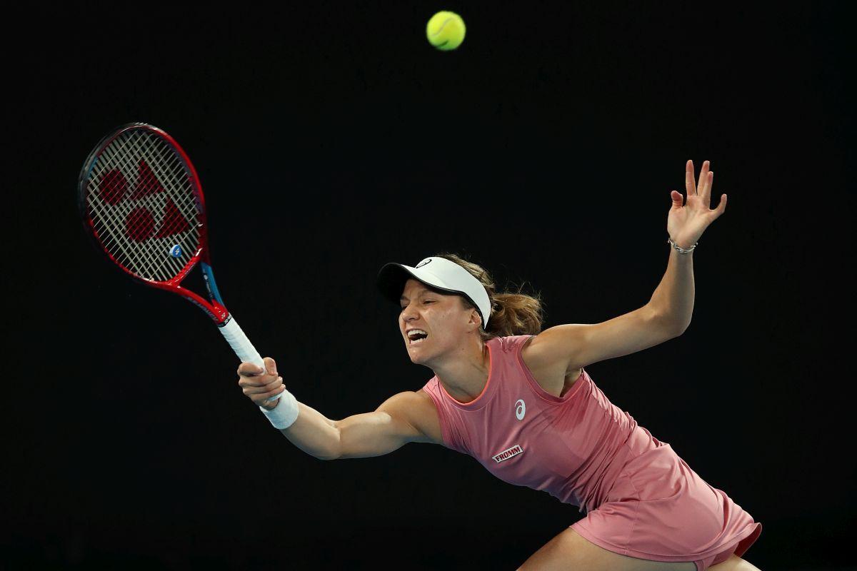 Momentul-cheie al meciului dintre Halep și Golubic » Simona a strigat pe teren: „O minge. Gândește!”