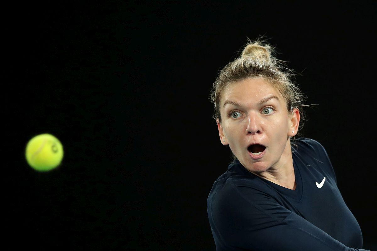 Momentul-cheie al meciului dintre Halep și Golubic » Simona a strigat pe teren: „O minge. Gândește!”