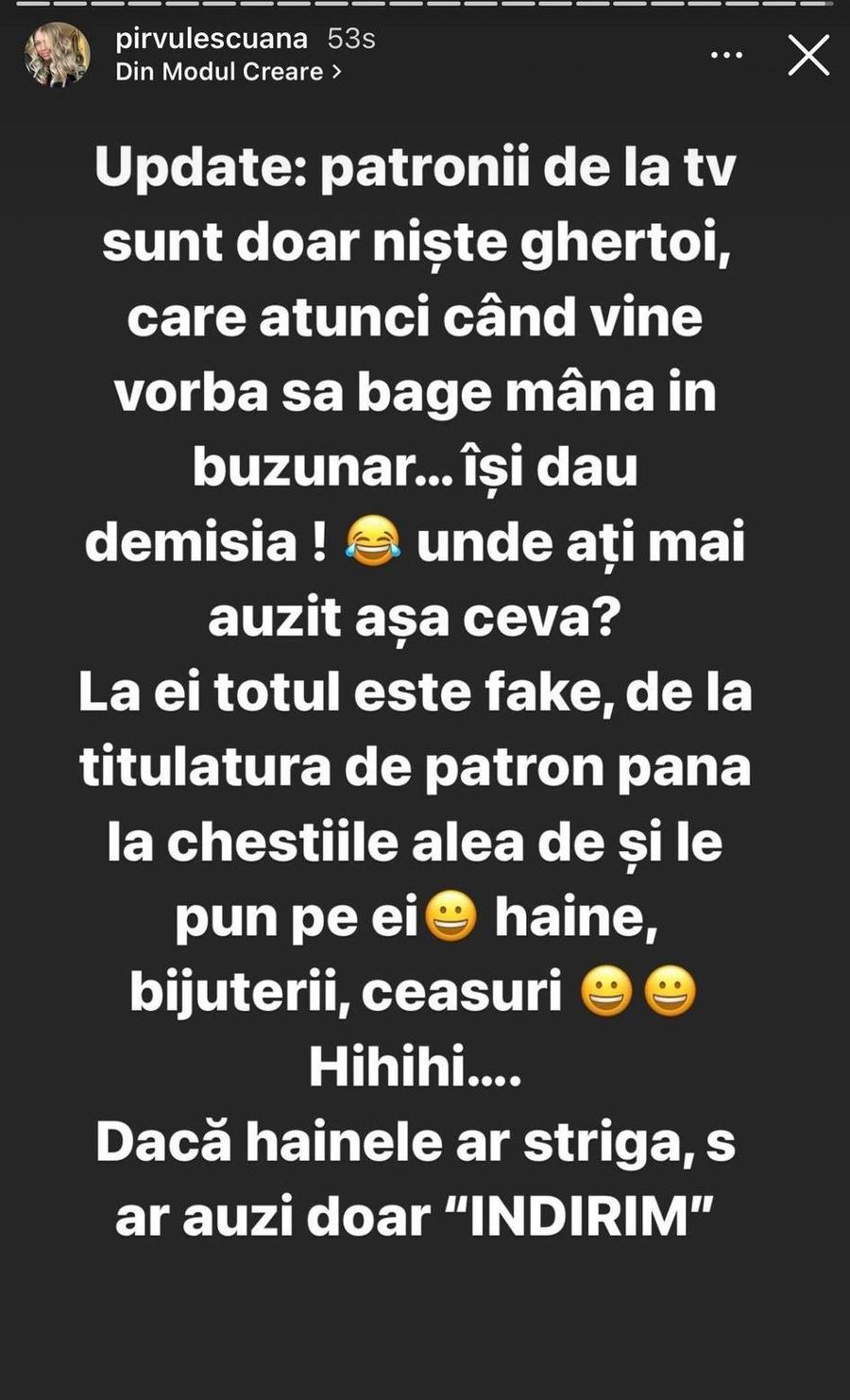 Soția unui fotbalist de la Clinceni n-a mai rezistat! Mesaj acid pentru Anamaria Prodan și investitorul care s-a „evaporat”: „Gura mică, totul e fake la voi!”
